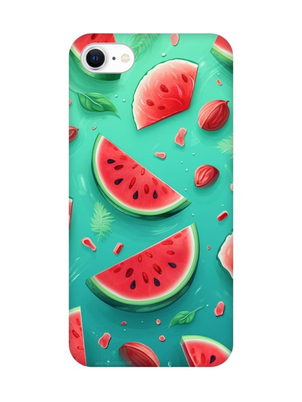 Чохол на iPhone SE 2020 :: Скибки кавуна (принт 340)