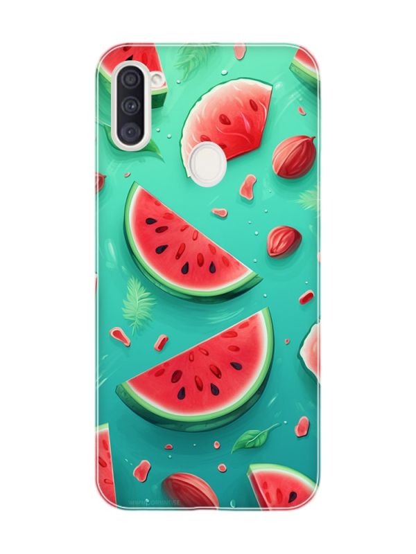 Чохол на Samsung Galaxy A11 :: Скибки кавуна (принт 340)