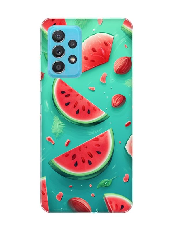 Чохол на Samsung Galaxy A52 :: Скибки кавуна (принт 340)