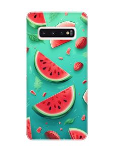 Чохол на Samsung Galaxy S10 :: Скибки кавуна (принт 340)