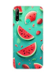 Чохол для Huawei P40 lite E / Y7p  :: Скибки кавуна (принт 340)