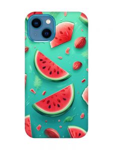 Чохол для iPhone 13 mini :: Скибки кавуна (принт 340)