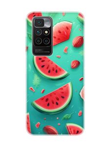 Чохол на Xiaomi Redmi 10 :: Скибки кавуна (принт 340)