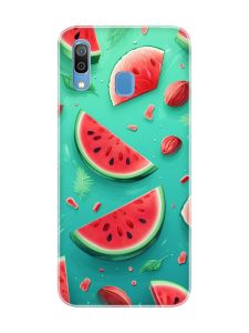 Чохол для Samsung Galaxy A30 (2019)/A20 (2019) :: Скибки кавуна (принт 340)