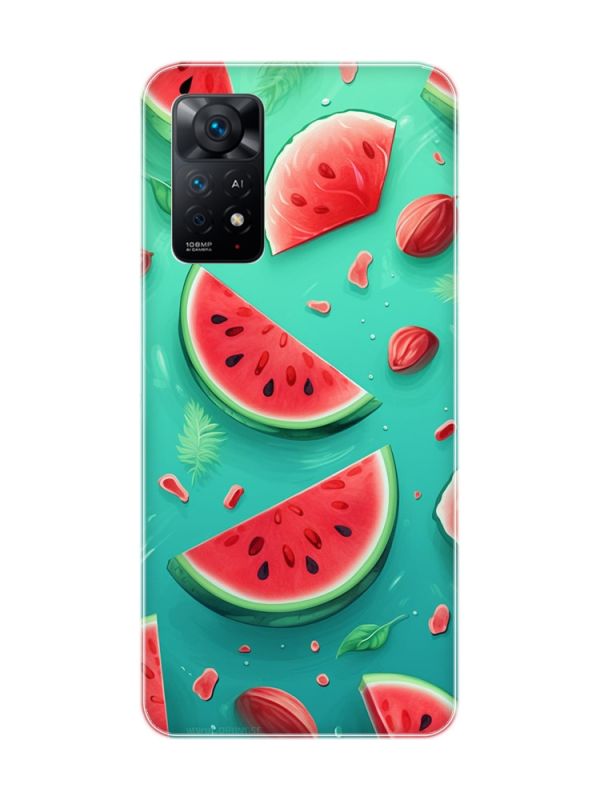 Чохол на Xiaomi Redmi Note 11 Pro :: Скибки кавуна (принт 340)
