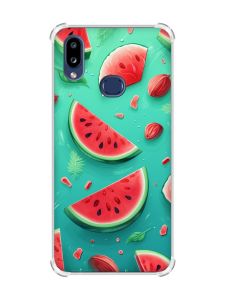 Чохол з потовщеними кутами на Samsung Galaxy A10s (A107) :: Скибки кавуна (принт 340)