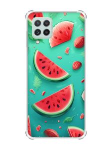 Чохол із потовщеними кутами на Samsung Galaxy A22 5G / A22s 5G :: Скибки кавуна (принт 340)