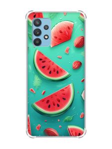Чохол з потовщеними кутами на Samsung Galaxy A32 :: Скибки кавуна (принт 340)