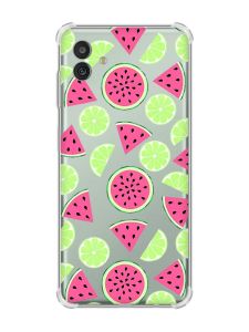 Чохол з потовщеними кутами на Samsung Galaxy M13 5G :: Кавуни и лайм (принт 345)