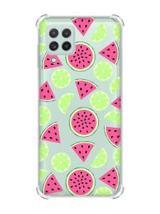 Чохол з потовщеними кутами на Samsung Galaxy M32/A22/M22 4G :: Кавуни и лайм (принт 345)