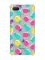 Чохол із потовщеними кутами для Xiaomi Redmi 6 :: Різнокольорові ананаси (принт 346)