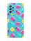 Прозорий чохол на Samsung Galaxy A52 :: Різнокольорові ананаси (принт 346)