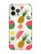 Прозорий чохол із захистом камери на iPhone 14 Pro :: Фруктовий мікс (принт 347)