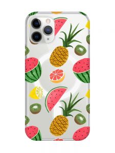 Магнітний чохол на iPhone 11 Pro Max із підтримкою MagSafe :: Фруктовий мікс (принт 347)