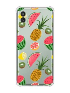 Чохол з потовщеними кутами на Samsung Galaxy M13 5G :: Фруктовий мікс (принт 347)