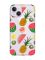 Прозорий чохол із захистом камери на iPhone 14 :: Фруктовий мікс (принт 347)