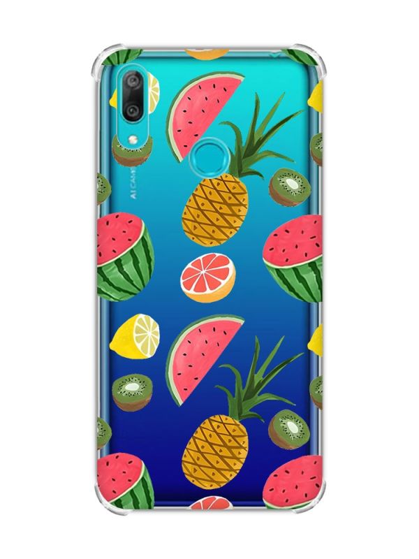 Чохол з потовщеними кутами Huawei Y7 2019/Y7 prime 2019 :: Фруктовий мікс (принт 347)