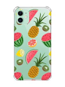 Чохол з потовщеними кутами на Apple iPhone 11 (6.1) :: Фруктовий мікс (принт 347)