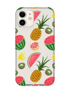 Прозорий чохол на iPhone 12 mini :: Фруктовий мікс (принт 347)