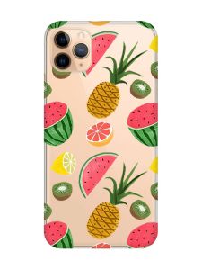 Прозорий чохол на iPhone 11 Pro Max (6,5) :: Фруктовий мікс (принт 347)