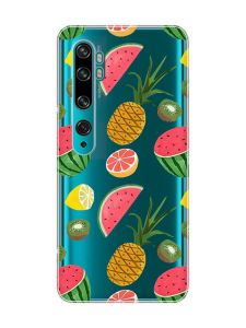 Прозорий чохол на Xiaomi Mi Note 10/Note 10 Pro :: Фруктовий мікс (принт 347)