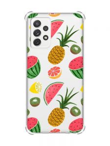 Чохол з потовщеними кутами на Samsung Galaxy A72 :: Фруктовий мікс (принт 347)