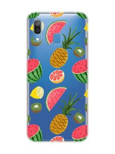 Прозорий чохол для Samsung Galaxy A30 (2019)/A20 (2019) :: Фруктовий мікс (принт 347)