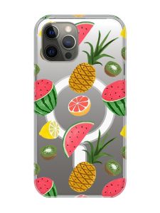 Магнітний чохол на iPhone 12 Pro Max із підтримкою MagSafe :: Фруктовий мікс (принт 347)