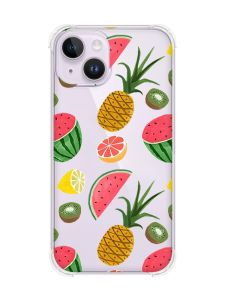 Чохол із потовщеними кутами на iPhone 14 :: Фруктовий мікс (принт 347)