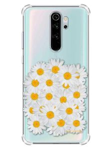 Чохол з потовщеними кутами на Xiaomi Redmi Note 8 Pro :: Букет ромашок (принт 40)