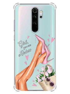 Чохол з потовщеними кутами на Xiaomi Redmi Note 8 Pro :: Ніжки (принт 62)