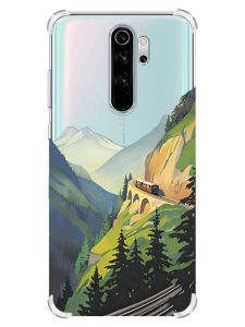 Чохол з потовщеними кутами на Xiaomi Redmi Note 8 Pro :: Пейзаж. Гори (принт 87)