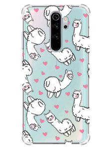 Чохол з потовщеними кутами на Xiaomi Redmi Note 8 Pro :: Лами (принт 95)