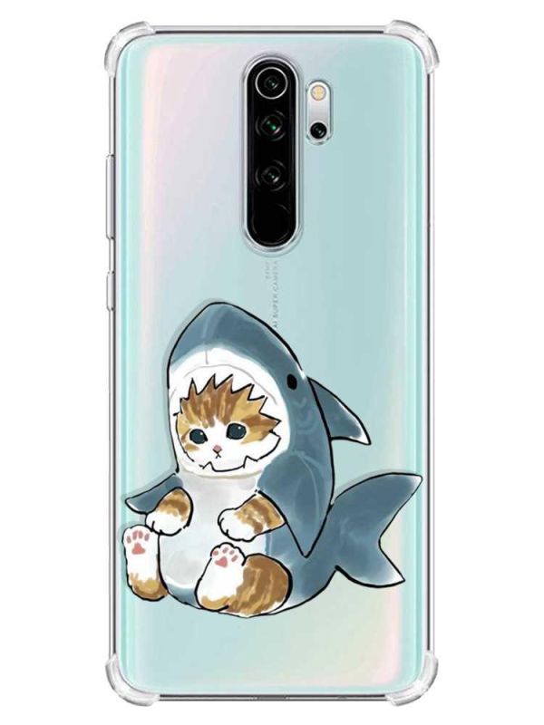 Чохол з потовщеними кутами на Xiaomi Redmi Note 8 Pro :: Кошеня (принт 120)