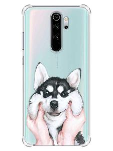 Чохол з потовщеними кутами на Xiaomi Redmi Note 8 Pro :: Мордочка (принт 121)