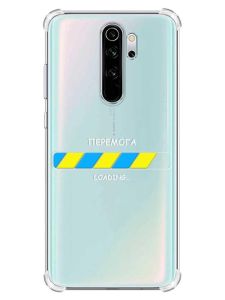 Чохол з потовщеними кутами на Xiaomi Redmi Note 8 Pro :: Перемога Завантаження (патріотичний принт 880)