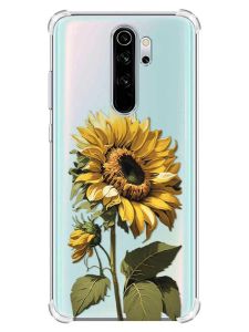 Чохол з потовщеними кутами на Xiaomi Redmi Note 8 Pro :: Соняшник (принт 274)