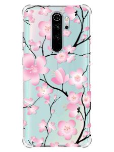 Чохол з потовщеними кутами на Xiaomi Redmi Note 8 Pro :: Квітуча сакура (принт 282)