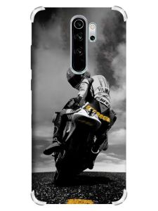 Чохол з потовщеними кутами на Xiaomi Redmi Note 8 Pro :: Мото (принт 69)