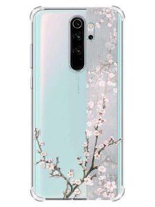 Чохол з потовщеними кутами на Xiaomi Redmi Note 8 Pro :: Квітуча сакура (принт 285)