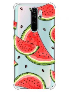Чохол з потовщеними кутами на Xiaomi Redmi Note 8 Pro :: Скибки кавуна (принт 342)