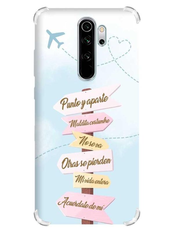 Чохол з потовщеними кутами на Xiaomi Redmi Note 8 Pro :: Вказівники (принт 322)