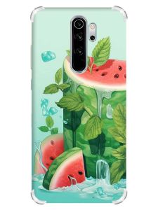 Чохол з потовщеними кутами на Xiaomi Redmi Note 8 Pro :: Кавуновий айсберг (принт 339)