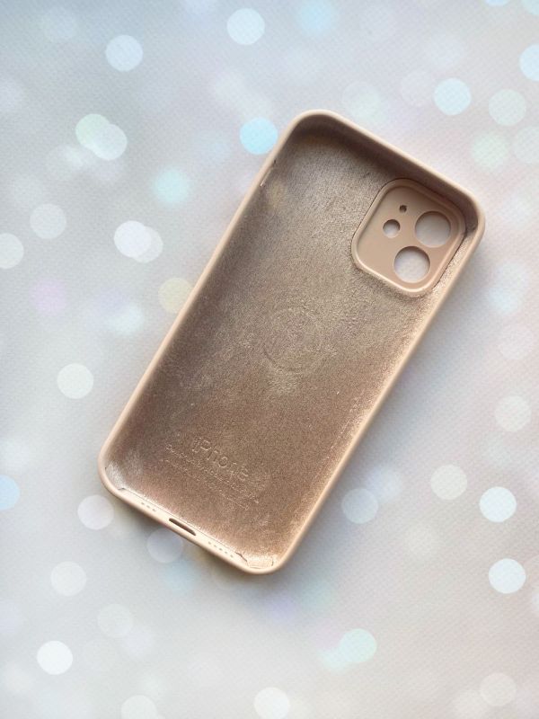 Силіконовий чохол Silicone Case Full Apple iPhone 12 (6.1) Коричневий