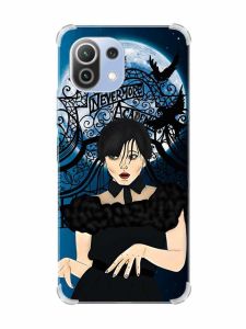 Чохол з потовщеними кутами на Xiaomi Mi 11 Lite :: Танець. Венздей (принт 212)