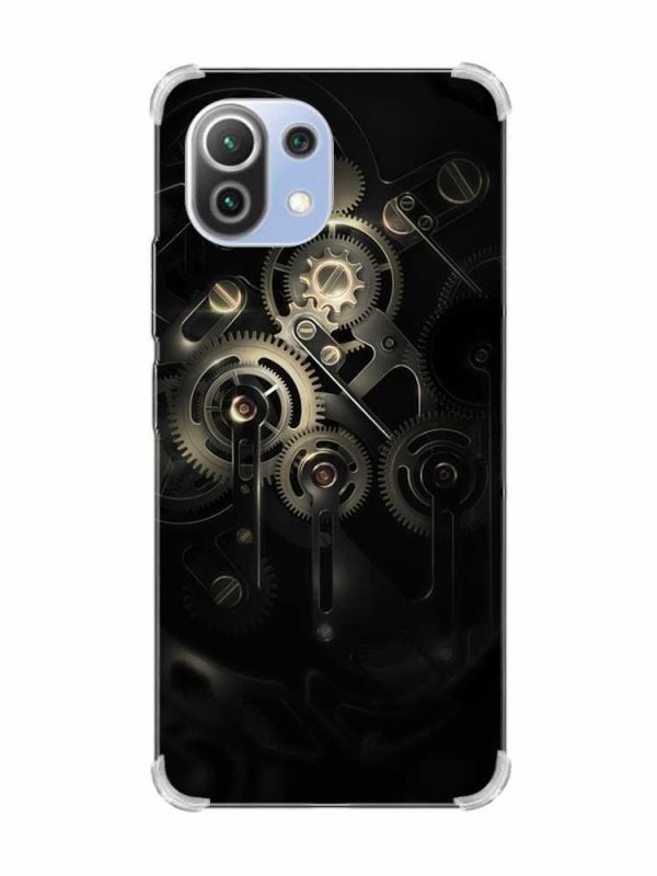 Чохол з потовщеними кутами на Xiaomi Mi 11 Lite :: Механізм (принт 238)