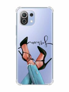 Чохол з потовщеними кутами на Xiaomi Mi 11 Lite :: Ніжки (принт 60)