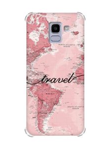 Чохол із потовщеними кутами на Samsung Galaxy J6 (2018) J600F :: Карта (принт 319)