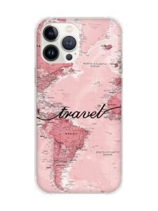 Чохол із потовщеними кутами на iPhone 14 Pro :: Карта (принт 319)