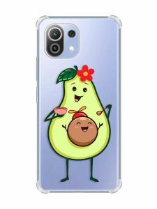 Чохол з потовщеними кутами на Xiaomi Mi 11 Lite :: Малюк Авокадо (принт 309)